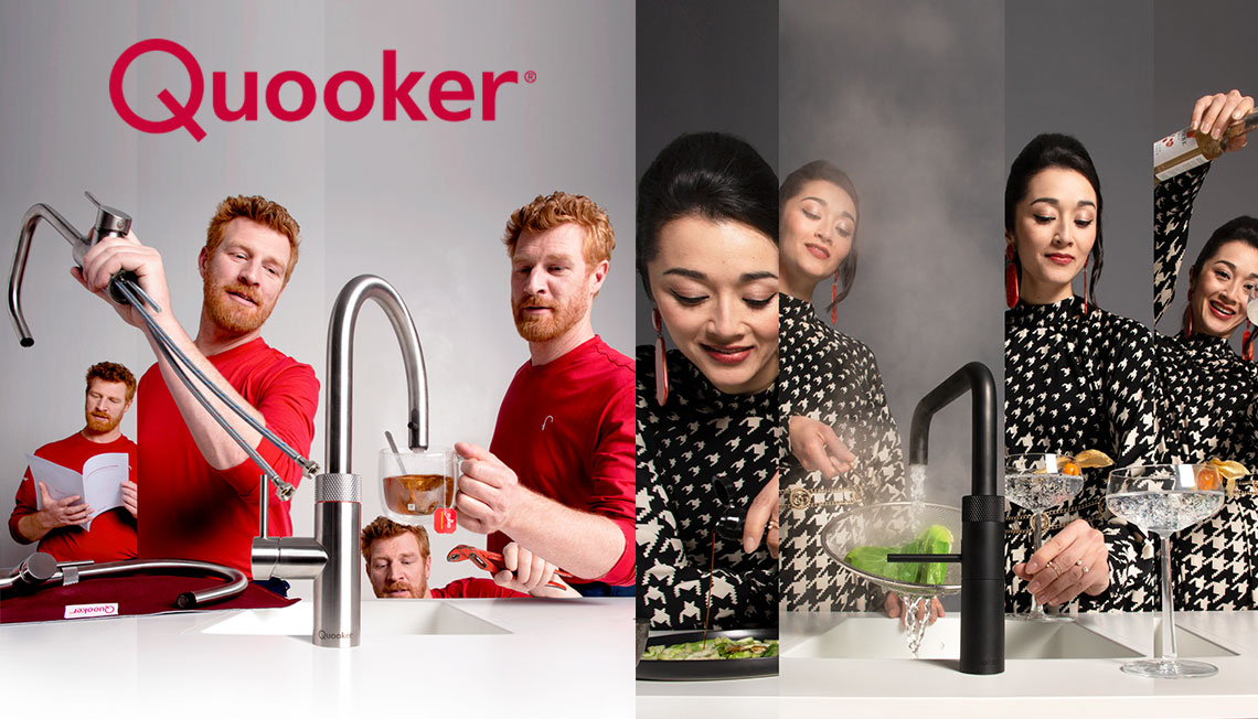 Quooker boiling water taps