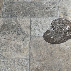 IS Silver Tumbled Travertine