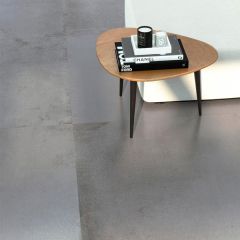 Porcelanosa Steel Acero Tiles (floor tiles pictured)