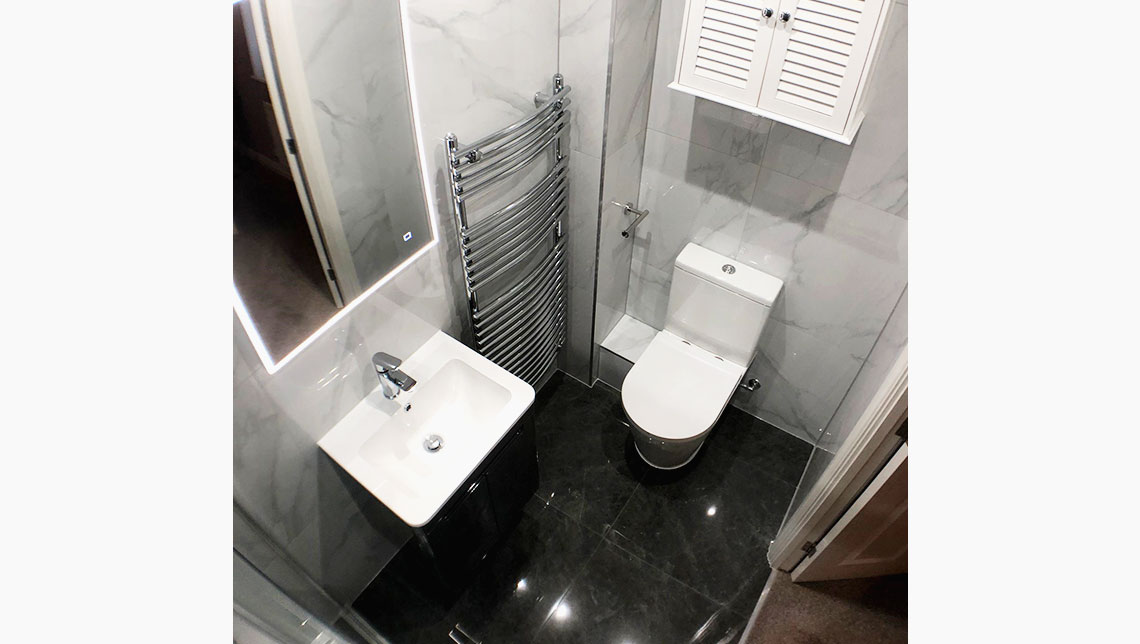 Wixams bathroom - Marabese design
