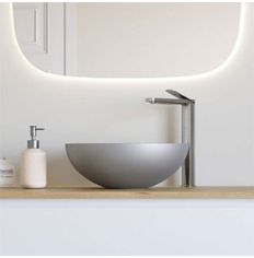 Crosswater Circus Brushed Stainless Steel Effect Basin