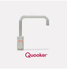 Quooker Nordic Square Single Boiling Water Tap (polished chrome)