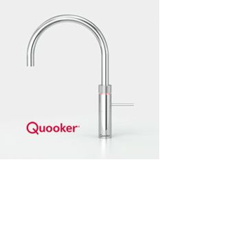 Quooker Fusion Round All-in-1 Boiling Water Tap (polished chrome)