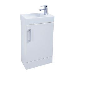 Liberty White 450mm Cabinet With Basin