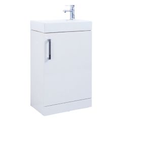 Liberty White 550mm Cabinet With Basin