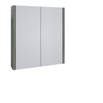 Purity Grey Ash 600mm Mirror Cabinet 