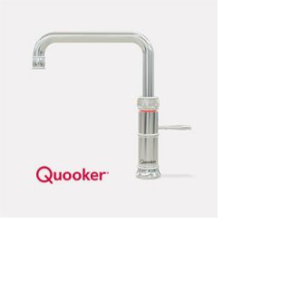 Quooker Classic Fusion Square All-in-1 Boiling Water Tap (polished chrome)
