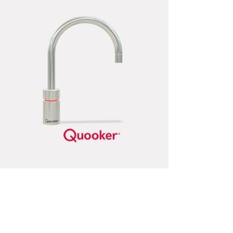 Quooker Nordic Round Single Boiling Water Tap (polished chrome)