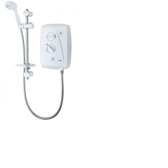 T80Z Fast-Fit Electric Shower - white
