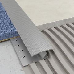 Gripstrip Silver Carpet to Tile Trim