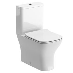 Piccadilly C/C Fully Shrouded WC & Slim Soft Close Seat