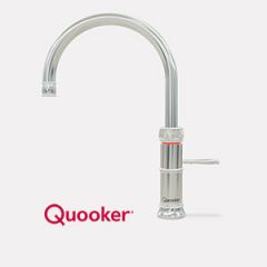 Quooker Classic Fusion Round All-in-1 Boiling Water Tap (stainless steel)