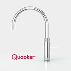 Quooker Fusion Round All-in-1 Boiling Water Tap (polished chrome)