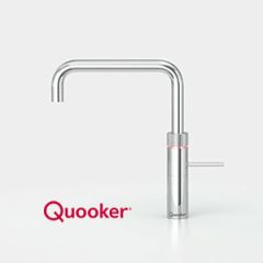 Quooker Fusion Square All-in-1 Boiling Water Tap (polished chrome)